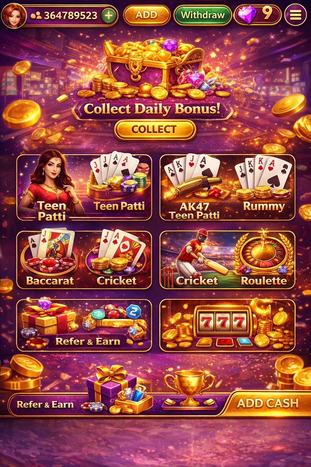 SpinAwayCasino game