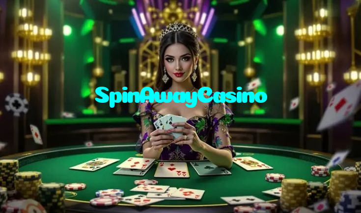 SpinAwayCasino casino presented on mobile device in Pakistan with slots and live games
